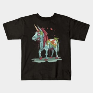 Zombie Unicorn Kids T-Shirt